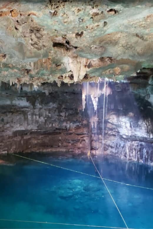 Cenote Dzitnup - Cúpula y cenote